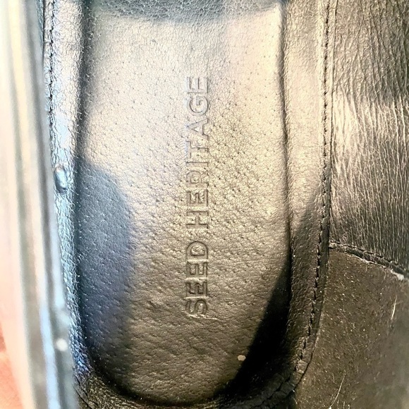 SEED HERITAGE Kendall Leather Penny Loafer in True Black Size 8.5 U.S. / 39 EU - Picture 12 of 15